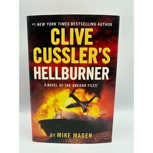 Clive Cusslers Hellburner Mike Maden 2022 Hardcover Thriller Fiction Pre-Owned